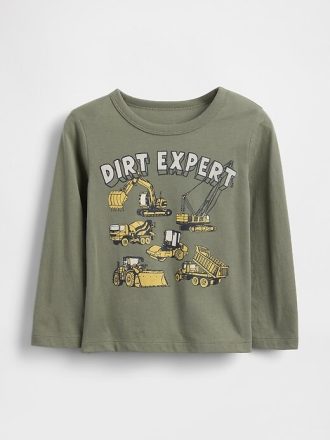 T-shirt grafica abbinabile per neonati e bambini piccoli