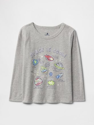 T-shirt grafica abbinabile per neonati e bambini piccoli
