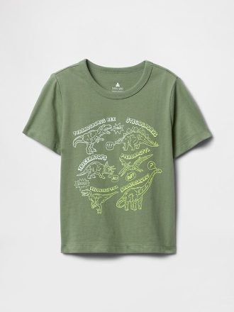 T-shirt grafica abbinabile per neonati e bambini piccoli