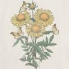 T-shirt grafica con girasoli per bambini