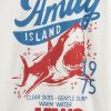 T-shirt grafica in cotone biologico pesante per bambini