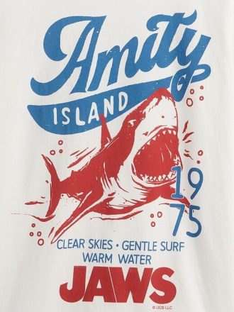 T-shirt grafica in cotone biologico pesante per bambini