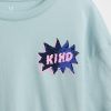 T-shirt grafica oversize con paillettes flippy per bambini T-shirt grafica oversize con paillettes flippy per bambini