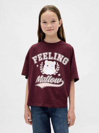 T-shirt grafica oversize per bambini