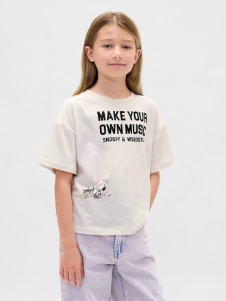 T-shirt grafica oversize per bambini