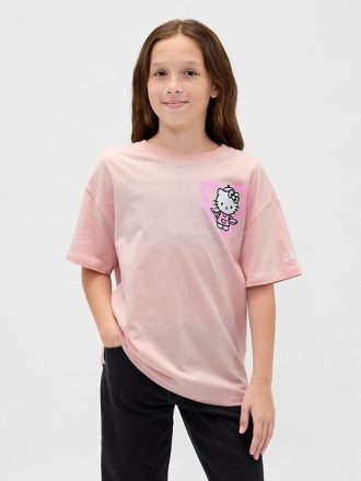 T-shirt grafica oversize per bambini