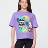 T-shirt grafica oversize per bambini T-shirt grafica oversize per bambini