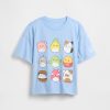 T-shirt grafica oversize per bambini