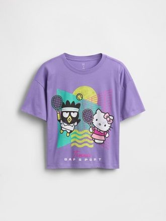 T-shirt grafica oversize per bambini