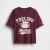 T-shirt grafica oversize per bambini