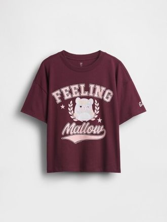 T-shirt grafica oversize per bambini