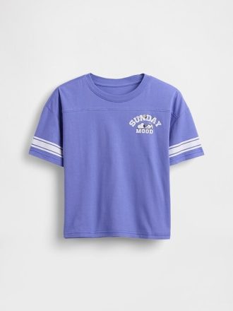 T-shirt grafica oversize per bambini
