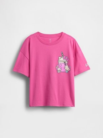 T-shirt grafica oversize per bambini
