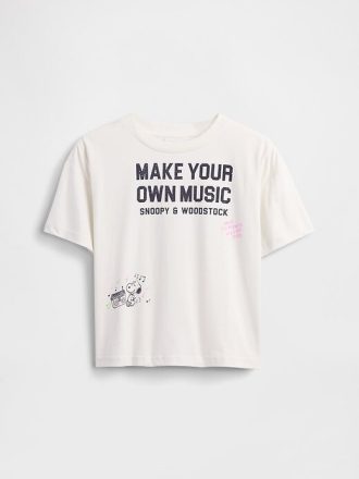 T-shirt grafica oversize per bambini