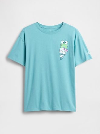 T-shirt grafica oversize per bambini