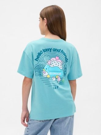 T-shirt grafica oversize per bambini