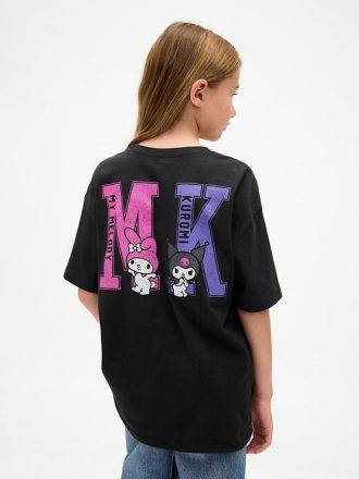 T-shirt grafica oversize per bambini