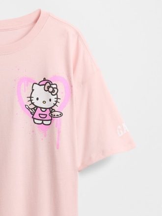 T-shirt grafica oversize per bambini