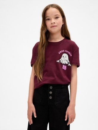T-shirt grafica rilassata per bambini