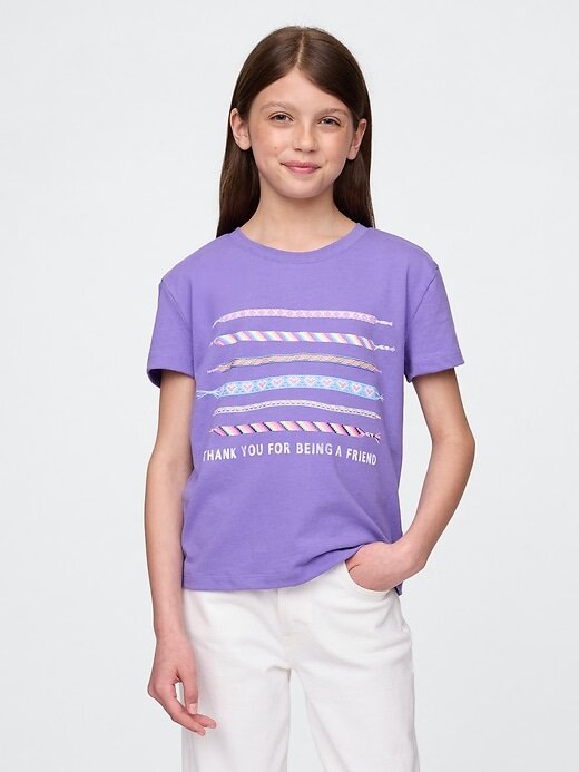 T-shirt grafica rilassata per bambini T-shirt grafica rilassata per bambini