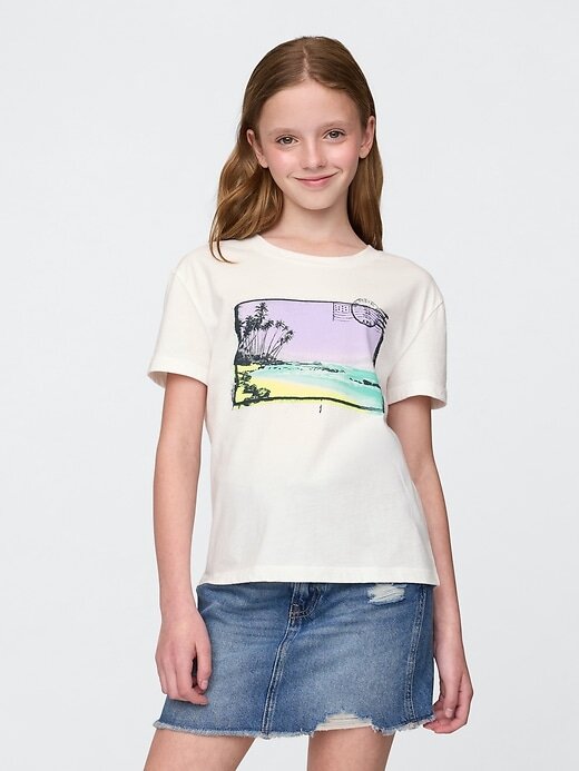 T-shirt grafica rilassata per bambini T-shirt grafica rilassata per bambini