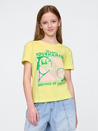 T-shirt grafica rilassata per bambini
