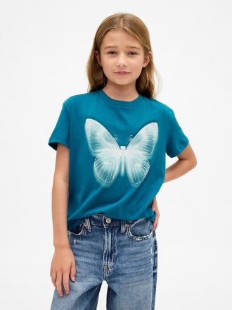 T-shirt grafica rilassata per bambini