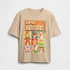 T-shirt grafica rilassata per bambini