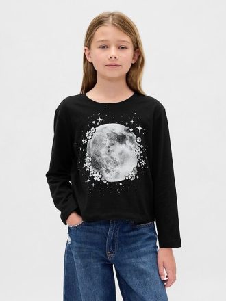 T-shirt grafica rilassata per bambini