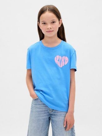 T-shirt grafica rilassata per bambini