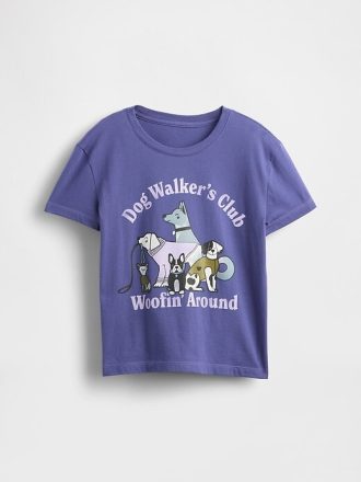 T-shirt grafica rilassata per bambini