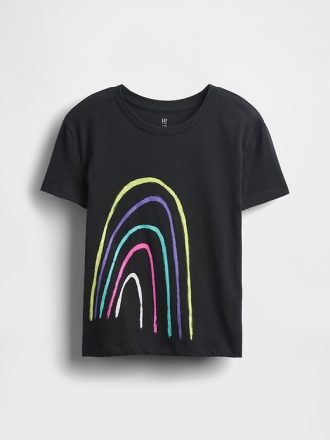 T-shirt grafica rilassata per bambini