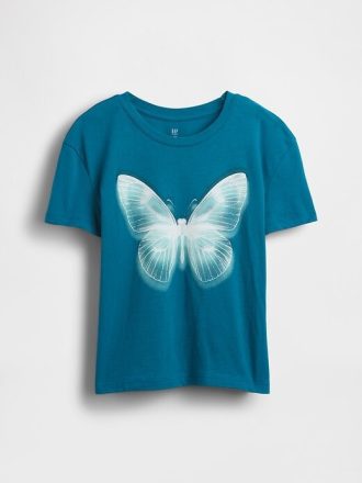 T-shirt grafica rilassata per bambini