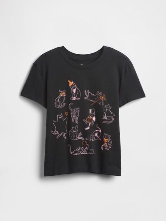 T-shirt grafica rilassata per bambini