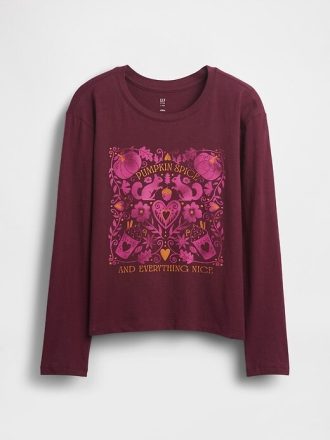 T-shirt grafica rilassata per bambini