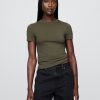 T-shirt in jersey a maglia stretta T-shirt in jersey a maglia stretta
