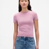 T-shirt in jersey a maglia stretta T-shirt in jersey a maglia stretta