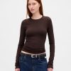 T-shirt in jersey a maglia stretta T-shirt in jersey a maglia stretta