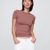 T-shirt in jersey a maglia stretta T-shirt in jersey a maglia stretta