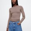 T-shirt in jersey a maglia stretta T-shirt in jersey a maglia stretta