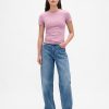 T-shirt in jersey a maglia stretta T-shirt in jersey a maglia stretta