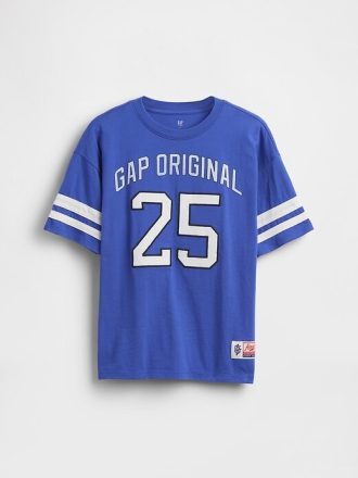 T-shirt in jersey con logo per bambini
