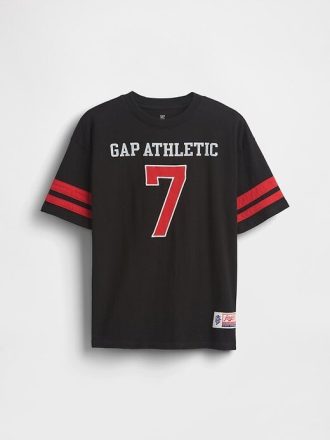 T-shirt in jersey con logo per bambini