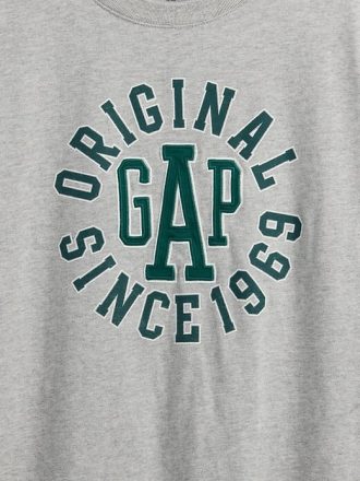 T-shirt in jersey con logo per bambini