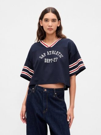 T-shirt in jersey di cotone biologico