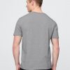 T-shirt in jersey di cotone con scollo a V T-shirt in jersey di cotone con scollo a V