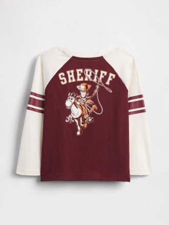 T-shirt in jersey raglan per neonati e bambini piccoli Gap × Disney