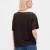 T-shirt in misto lino T-shirt in misto lino
