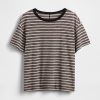 T-shirt in misto lino T-shirt in misto lino