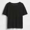 T-shirt in misto lino T-shirt in misto lino